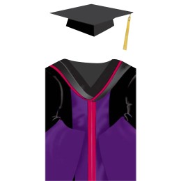Customized CUHK doctor of nursing graduation gown robe black hood graduation gown manufacturer The Chinese University of Hong Kong (CUHK) DA274 Customized CUHK doctor of nursing graduation gown robe black hood graduation gown manufacturer The Chinese University of Hong Kong (CUHK) DA274